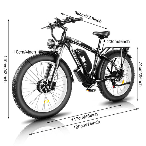 KETELES K800 2000W Electric Bike 【Canada warehouse】
