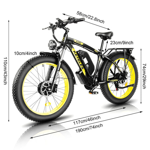 KETELES K800 2000W Electric Bike 【Canada warehouse】