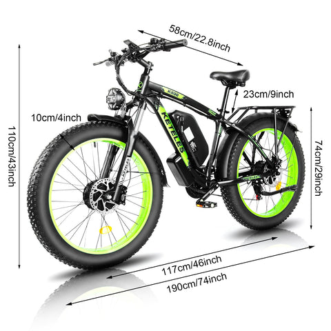 KETELES K800 2000W Electric Bike 【Canada warehouse】